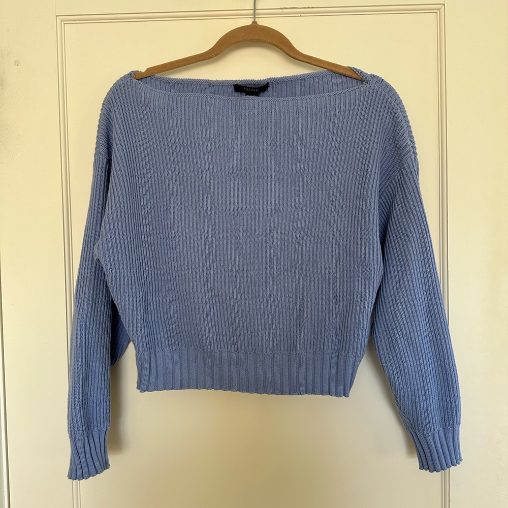 Forever 21 scoop neck sweater